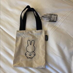 NWT Miffy small Canvas Tote Rijks museum collection